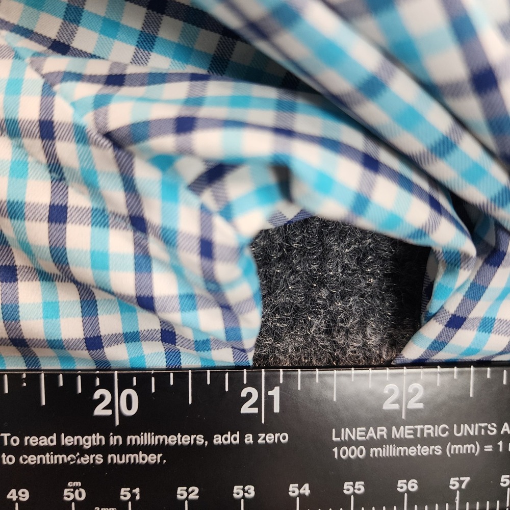 Peter Millar Summer Comfort Mens Performance Plaid Button Down Golf Shirt Small - Picture 5 of 9